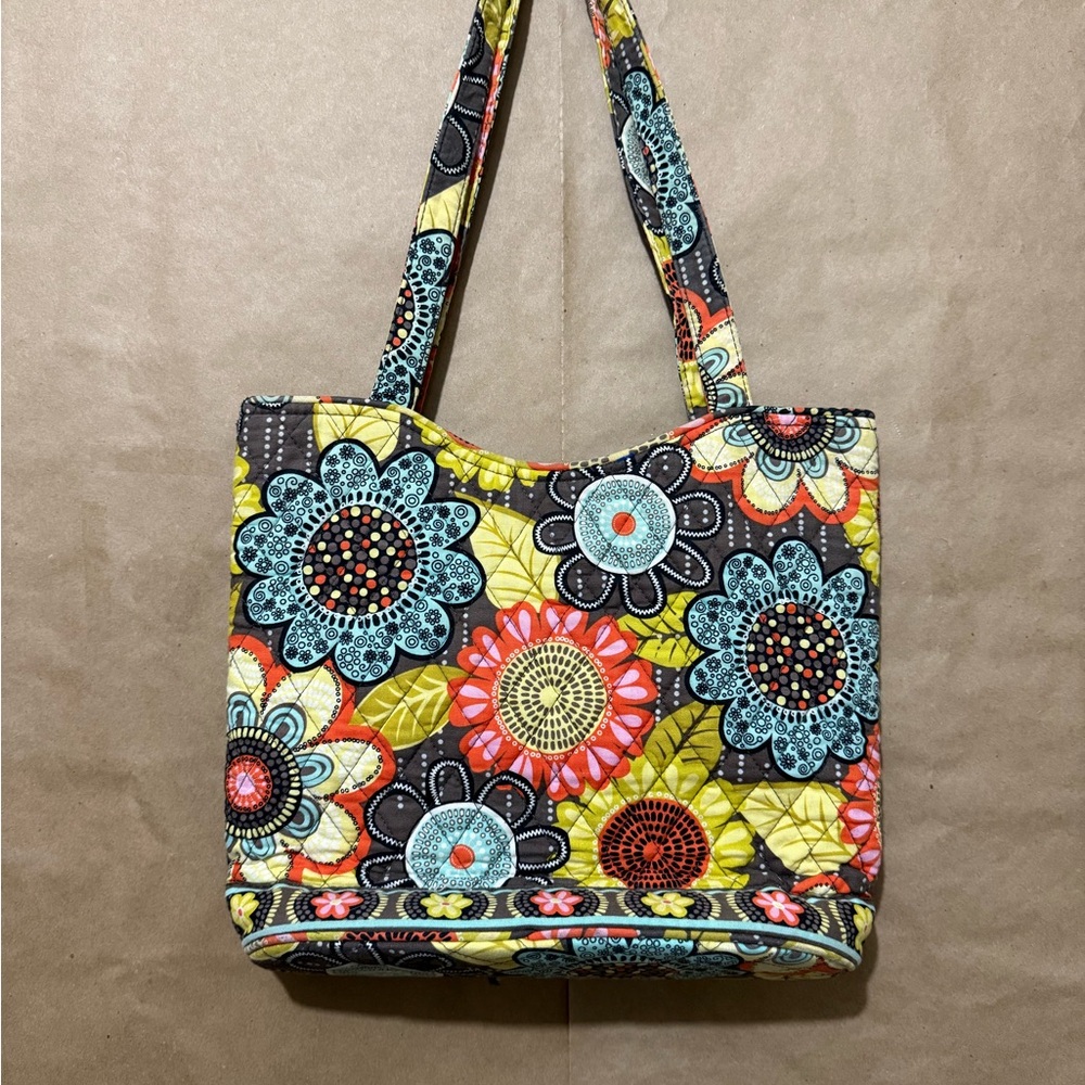 Vera Bradley Flower Shower Tote Bag